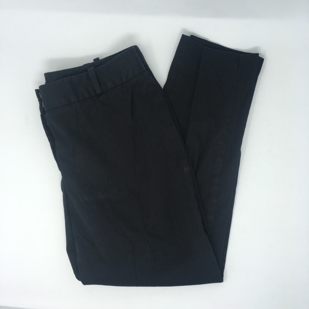Great price!!! Talbots Signature Black Straight Leg Crop Pants